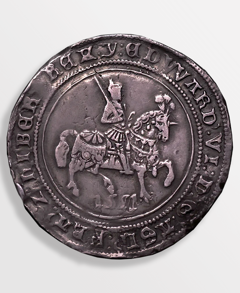 1551 Edward VI mm Y halfcrown