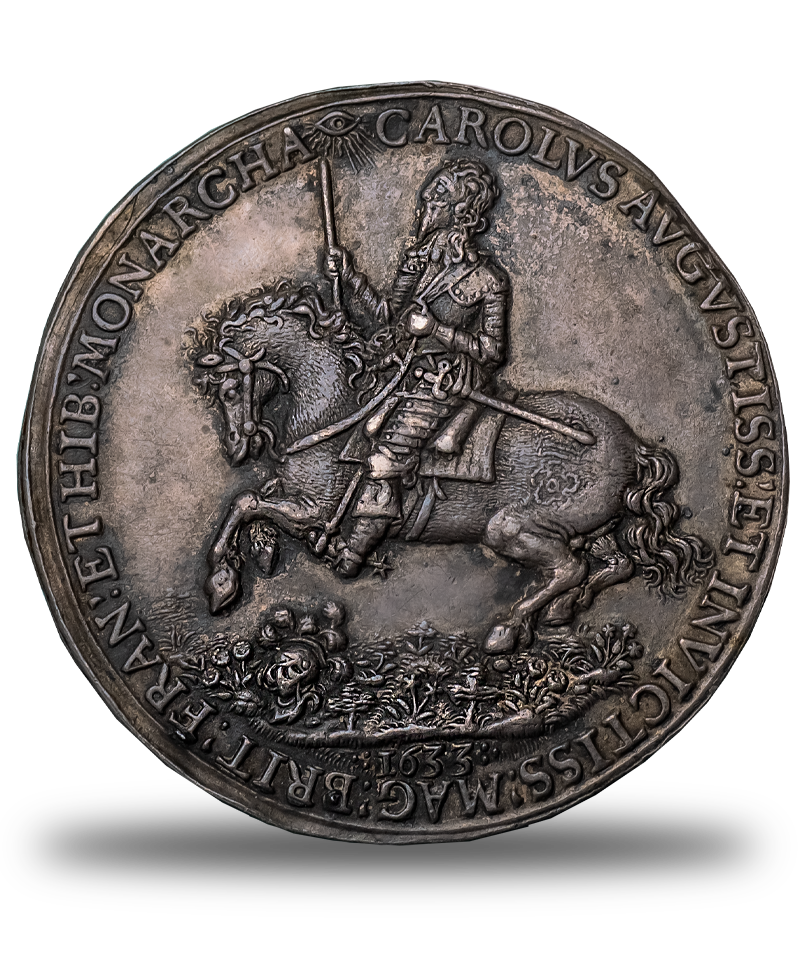 1633 Charles I Return to London Medal by Nicholas Briot