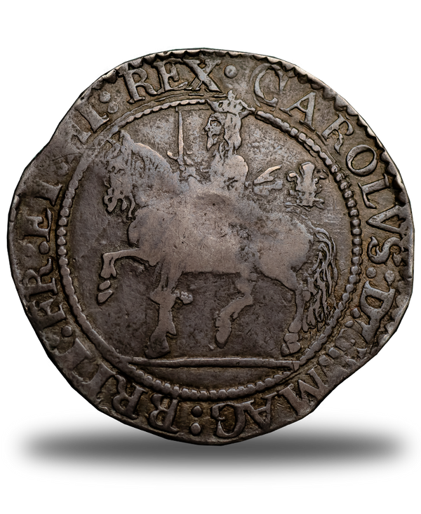 1643 CHARLES I OXFORD MINT HALFCROWN - BULL 603I - SUPERB PEDIGREE