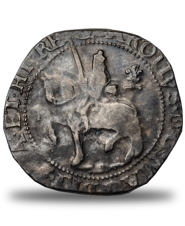 1643 Charles I Oxford Mint Halfcrown - Ex Ansty Hoard !