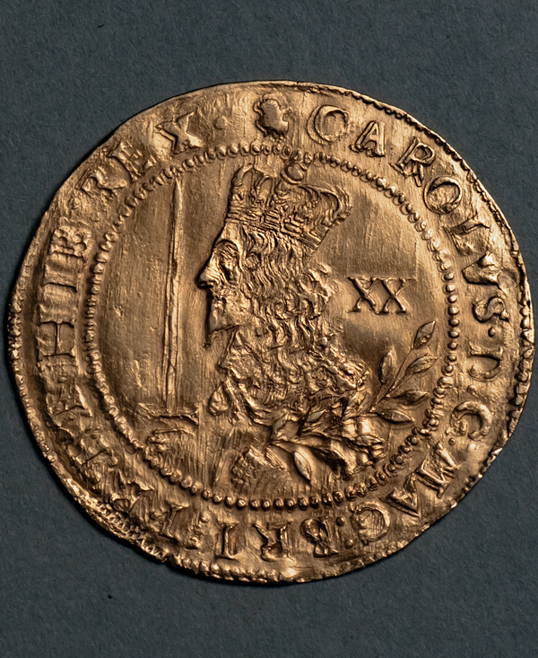 1644 Charles I Oxford Mint Gold Unite - Ex Cope Collection