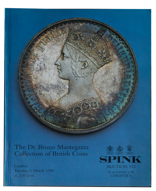 The Bruno Mantegazza Collection of British Crowns Spink Auction 113, 5th March 1996