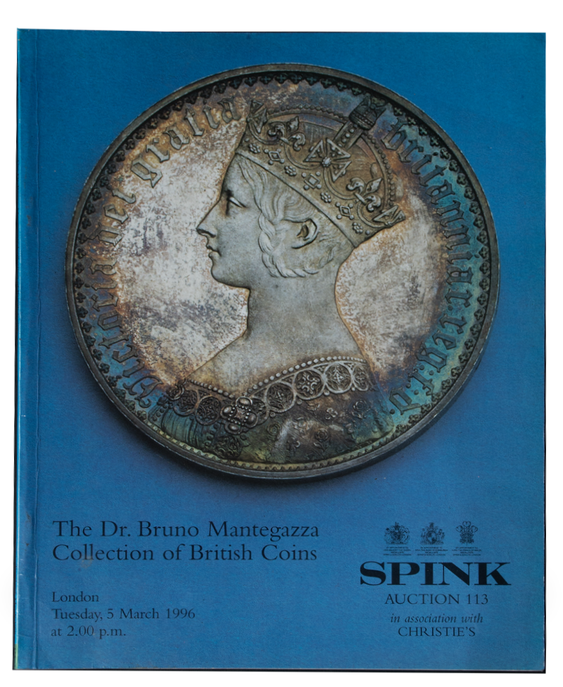 The Bruno Mantegazza Collection of British Crowns Spink Auction 113, 5th March 1996