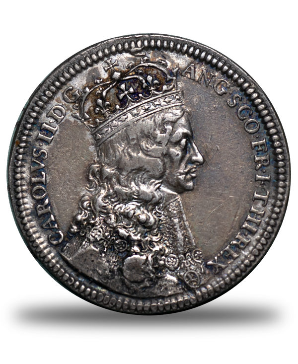 1661 Charles II Coronation medal in Silver