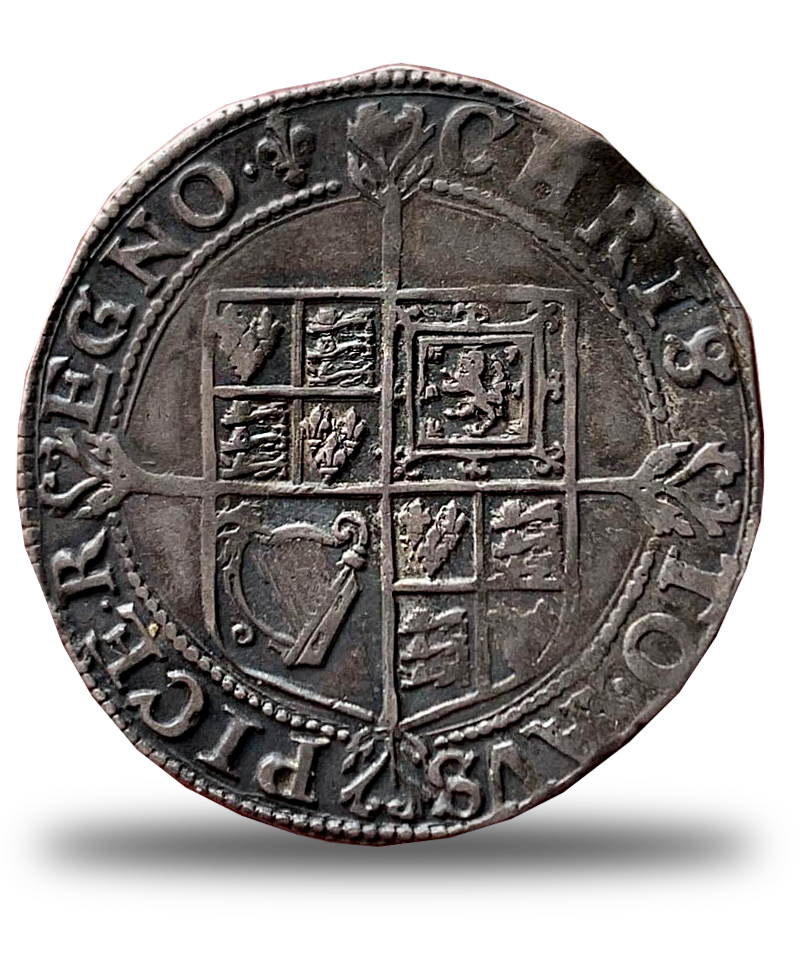 1625 Charles I Tower Mint mm Lis Shilling (S 2776)