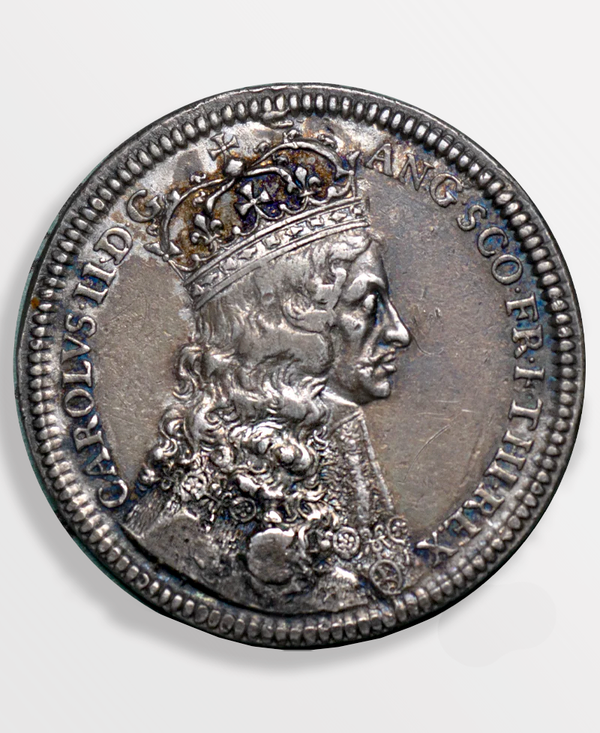 1661 Charles II Coronation medal in Silver