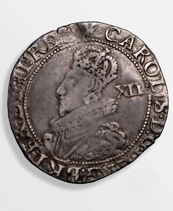 1630 - 31 Charles I Tower Mint mm Plume Shilling - Ex Ryan Collection