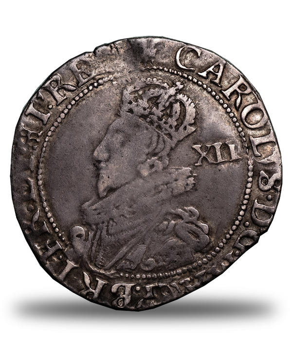 1630 - 31 Charles I Tower Mint mm Plume Shilling - Ex Ryan Collection