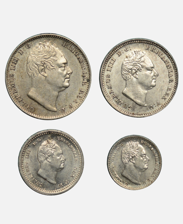 1837 WILLIAM IV maundy set