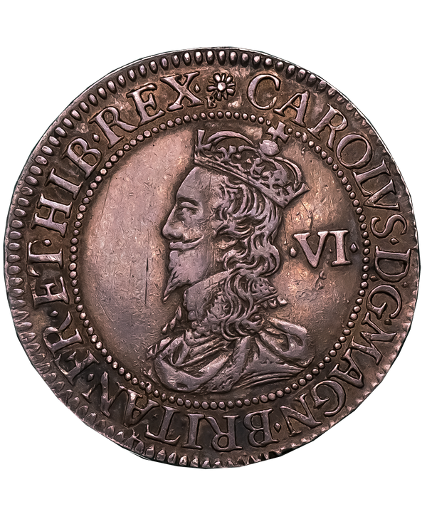 1631 - 32 Charles I Nicholas Briot 1st milled Issue Sixpence