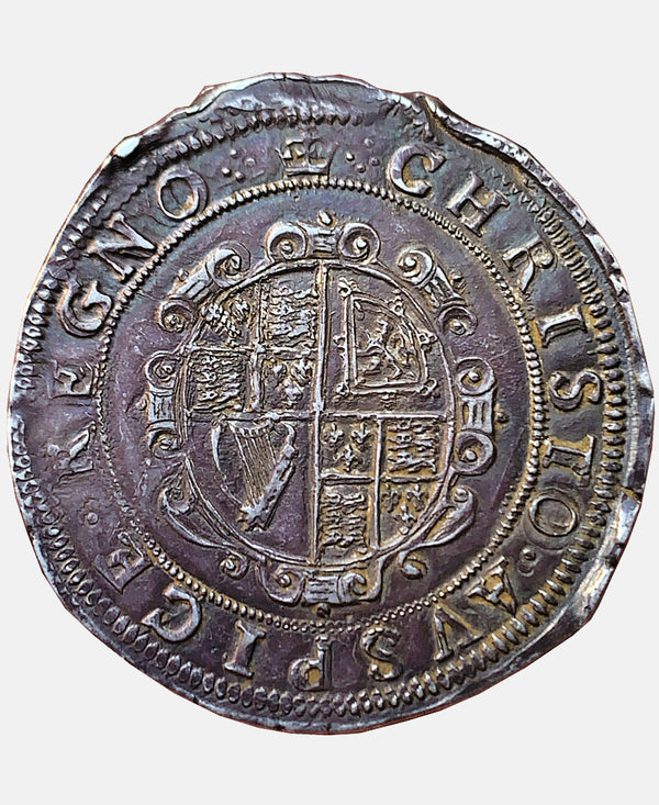 1635 - 6 Charles I Tower Mint mm Crown Halfcrown